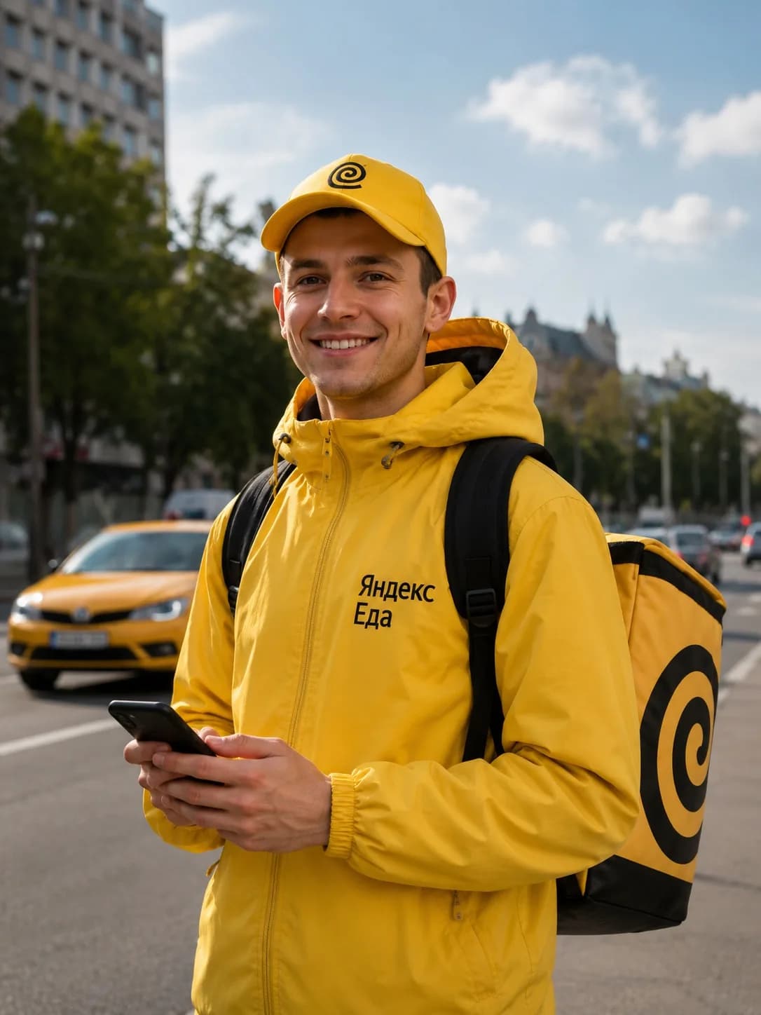 курьер Яндекс Еда